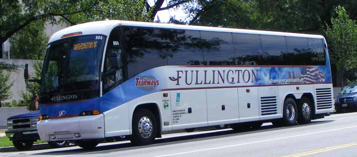 Fullington Trailways MCI J series 884